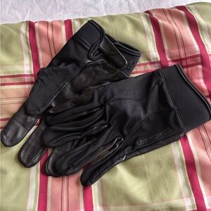 Leather Black Gloves